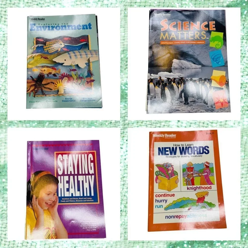 Vintage Weekly Reader Summer Superskills Reading Kit